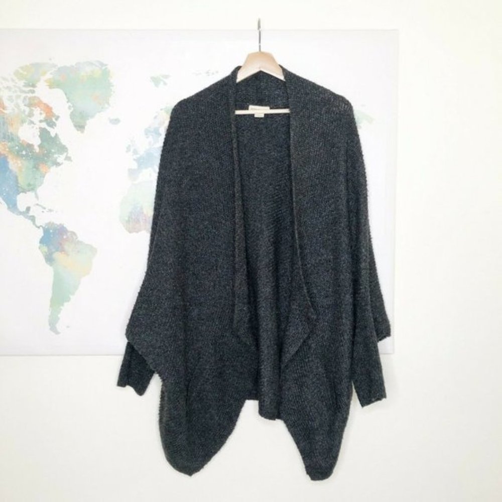 Sleeping On Snow Slouchy Cardigan Sweater Small